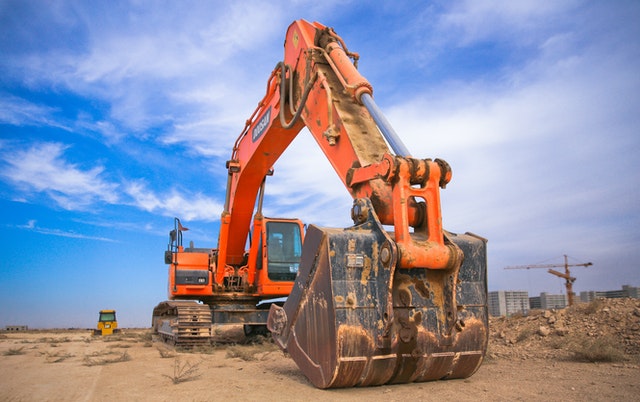 large excavator hire